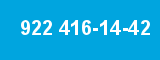 922 416-14-42 922 416-14-42